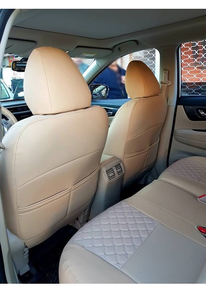 Nissan Xtrail Kapitone Özel Dikim Koltuk Kılıfı modelleri
