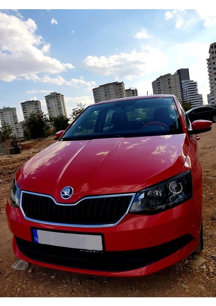 Skoda Fabia Orta Velur Tay Tüyü-Kenar Maldive Deri