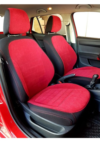 Skoda Fabia Orta Velur Tay Tüyü-Kenar Maldive Deri