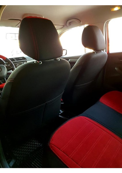 Skoda Fabia Orta Velur Tay Tüyü-Kenar Maldive Deri