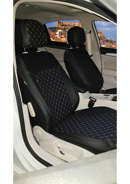 Vw Passat B8 Kasa Kapitone-Set Deri Özel Dikim Koltuk Kılıfı