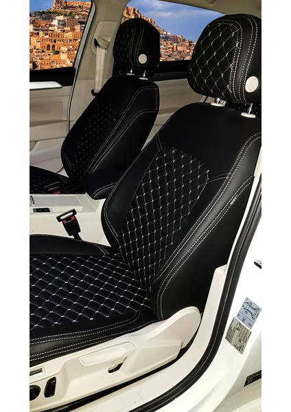 Vw Passat B8 Kasa Kapitone-Set Deri Özel Dikim Koltuk Kılıfı