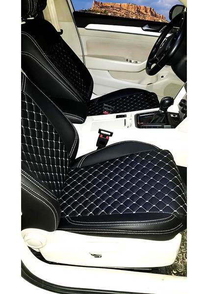Vw Passat B8 Kasa Kapitone-Set Deri Özel Dikim Koltuk Kılıfı