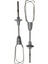 AR1118-S Mixset Blender İçin Açık Gri Renkli Çırpma Teli 2 Adet 1