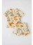 Erkek Bebek Winnie The Pooh Lisanslı Regular Fit Hayvan Desenli Pamuklu Kısa Kollu Şort Pijama Takım Y0289A222SM 5