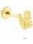 Altın Love Helix Piercing 1