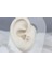 Altın Baget Tragus Piercing 2