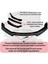 Mazda 323 1994-2000 Flaplı Yan Marşpiyel Eki + 4 Parça Mavi Ön Ek Piano Black Set 3