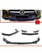 Fiat / Tofaş Tempra 4 Parça Yan Marşpiyel Eki + 3 Parça Flaplı Piano Black Lip Ön Ek 2