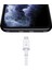 Lightning Type-C Hızlı Şarj ve Data Kablosu 1mt Beyaz IX-UC009 2