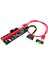1x Ila 16X Pcıe Yükseltici Kurulu 60 cm USB 3.0 Kablo Ver 009S Pci-E Pcie Riser Kartı (Yurt Dışından) 2