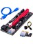 Pcı E VER009S 1x Ila 16X Grafik Uzatma USB Adaptör Kartı 2x 6pin ve 3 Mavi (Yurt Dışından) 2