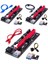 Pcı E VER009S 1x Ila 16X Grafik Uzatma USB Adaptör Kartı 2x 6pin ve 3 Mavi (Yurt Dışından) 3