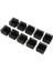 10 Adet Alüminyum Isı Lavabo Soğutucu Yüzgeç Ic Modülü Için 0.8 "x0.8" X0.6 "siyah (Yurt Dışından) 2