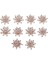 4X10 Kristal Flatback Rhinestone Düğmeleri Çiçek Diamante Charms Bezemeler 4 Adet (Yurt Dışından) 1