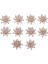 4X10 Kristal Flatback Rhinestone Düğmeleri Çiçek Diamante Charms Bezemeler 4 Adet (Yurt Dışından) 2