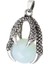 2xalloy Dragon Pençe Kolye Opal Taş Turkuaz Kolye Charms Sıcak Beyaz 2 Adet (Yurt Dışından) 3