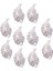 10X Alaşımlı Rhinestone Kristal Yaprağı Takılar Kolyeler Diy Kolye Bilezik Küpe (Yurt Dışından) 1
