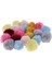 20PCS Dikiş -Fluffy Toplar -Key Yüzük Anahtar Zinciri Takılar -Car Kolye Diy Peluş (Yurt Dışından) 3