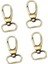 4 Adet Istakoz Klipsleri Diy Torba Anahtar Halkası Kanca Bulguları 25MM Bronz (Yurt Dışından) 5