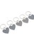 5pcs Metal Boş Anahtar Yüzükler Dıy Fotoğraf Anahtarları Anahtar Fobs Araç Çantası Için Malzemeler 7x3.5cm (Yurt Dışından) 2