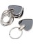 5pcs Metal Boş Anahtar Yüzükler Dıy Fotoğraf Anahtarları Anahtar Fobs Araç Çantası Için Malzemeler 7x3.5cm (Yurt Dışından) 4