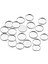 20PCS Paslanmaz Çelik Yuvarlak Boş Boş Cabochon Base Mücevher Yapımı 16MM (Yurt Dışından) 1