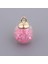 10 Adet Kristal Cam Top Takılar Parlak Rhinestone Takı Kolye Pembe (Yurt Dışından) 3