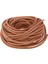 10 Metre Yuvarlak Deri Rulo Inek Derisi Deri Kordon, (5mm, 6mm, 8mm Çap) 5mm Çapında (Yurt Dışından) 1