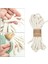 8MMX11YARDS Macrome Halat String Crafts Hediye Sarma Ev Dekoru Zanaat Yapımı (Yurt Dışından) 3