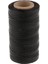 0.04INCH Elastik Kablo Pu Deri Kanepe Iplik Bungee String Polyester Siyah (Yurt Dışından) 2