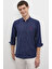 U.S. Polo Assn. Erkek Lacivert Gömlek Uzunkol Basic 50254188-VR033