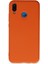 Huawei P20 Lite Kılıf Lansman Içi Kadife Nano Silikon - Turuncu 1
