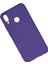 Huawei P20 Lite Kılıf Lansman Içi Kadife Nano Silikon - Mor 2