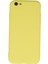 Apple iPhone 6 Plus Kılıf Lansman Içi Kadife Nano Silikon - Sarı 1