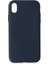 Apple iPhone Xr Kılıf Lansman Içi Kadife Nano Silikon - Lacivert 1