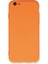 Apple iPhone 6 Kılıf Lansman Içi Kadife Nano Silikon - Turuncu 1