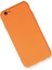 Apple iPhone 6 Kılıf Lansman Içi Kadife Nano Silikon - Turuncu 2
