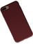 Apple iPhone 8 Plus Kılıf Lansman Içi Kadife Nano Silikon - Bordo 3
