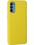 Oppo Reno 4 Kılıf Lansman Içi Kadife Nano Silikon - Sarı 3