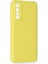 Realme 7 Kılıf Lansman Içi Kadife Nano Silikon - Sarı 2