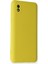 Samsung Galaxy A01 Core Kılıf Lansman Içi Kadife Nano Silikon - Sarı 2
