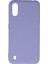 Samsung Galaxy A01 Kılıf Lansman Içi Kadife Nano Silikon - Lila 1