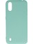 Samsung Galaxy A01 Kılıf Lansman Içi Kadife Nano Silikon - Turkuaz 1