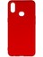 Samsung Galaxy A10S Kılıf Lansman Içi Kadife Nano Silikon - Kırmızı 1