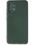 Samsung Galaxy A32 Kılıf Lansman Içi Kadife Nano Silikon - Koyu Yeşil 1