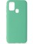 Samsung Galaxy M31 Kılıf Lansman Içi Kadife Nano Silikon - Turkuaz 1