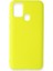 Samsung Galaxy M31 Kılıf Lansman Içi Kadife Nano Silikon - Sarı 1