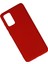Samsung Galaxy S20 Plus Kılıf Lansman Içi Kadife Nano Silikon - Kırmızı 2