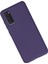 Samsung Galaxy S20 Kılıf Lansman Içi Kadife Nano Silikon - Mor 2